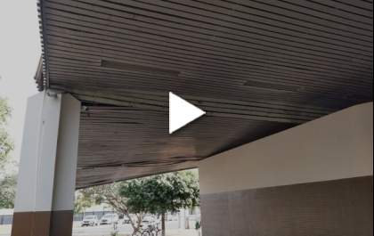 Cede parte do Teto do Terminal Rodoviário de T.L