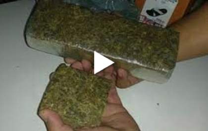 Duas jovens são presas com maconha dentro de uma mala