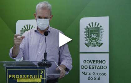 Geraldo Resende, declarou que o sistema de saúde do Estado entrou em colapso