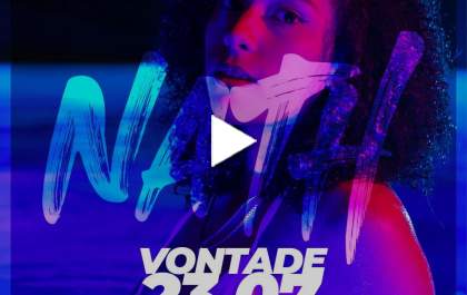 Nath fala sobre o lançamento de seu novo single 'Vontade'