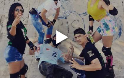 Patinação nas ruas de TL é a nova sensação
