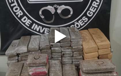75 kg de maconha apreendida