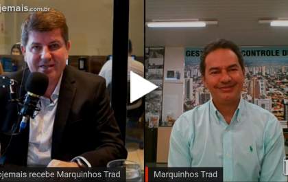 Prefeito da capital Marquinhos Trad em entrevista exclusiva ao Hoje Mais