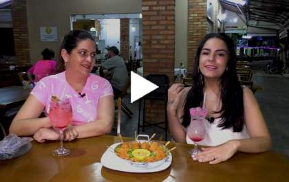 Um bom cardápio e uma entrevista muito importante