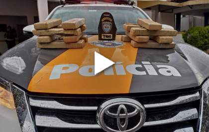 Polícia prende homem por tráfico de drogas