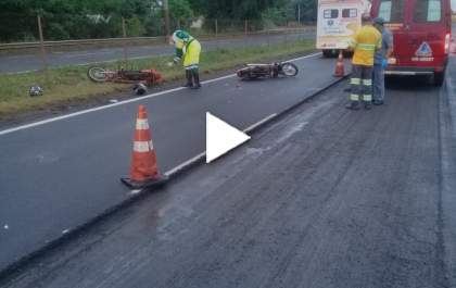 Acidente na Rondon deixa três feridos, um em estado grave