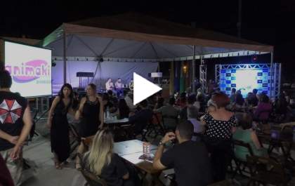 Um happy hour de negócios