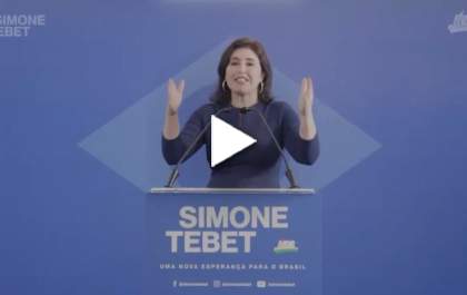 Senadora Simone Tebet afirma estar preparada para ser a nova presidente do Brasil