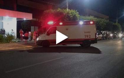 Colisão entre motos deixa homem ferido em Três Lagoas