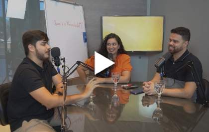 Dani e Marcos entrevistam o Marcos