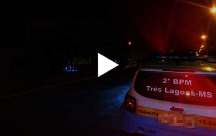 Homem é preso após xingar policiais em Três Lagoas: 