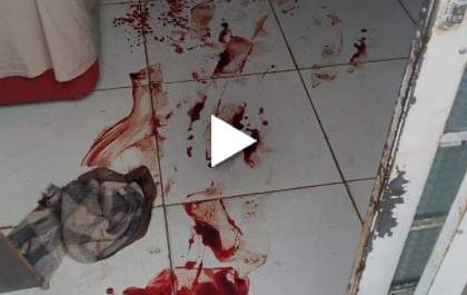 Homem é preso após esfaquear a mulher em Castilho