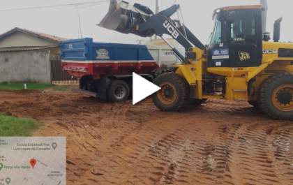 Bairro de Três Lagoas ganha Asfalto