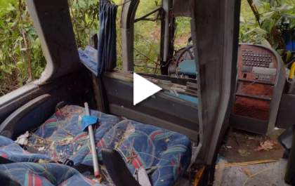 Ônibus que transportava trabalhadores é suspeito de não ter autorização, nem seguro para viagens interestaduais&nbsp;