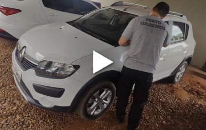SIG recupera veículo de empresa furtado na frente da casa de funcionário em Três Lagoas
