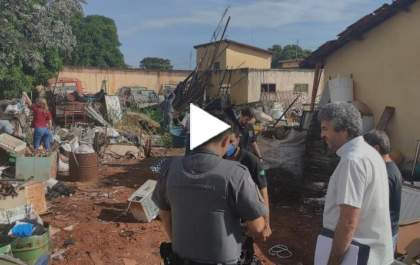 Ferros velhos são alvo de força tarefa em Andradina