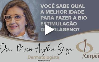 Você sabe qual a melhor idade para fazer a bioestimulação de colágeno?
