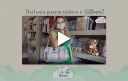 Help Mamii, conheça as bolsas para mães e filhos