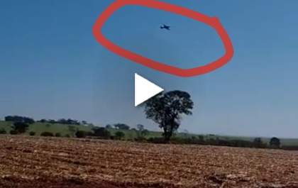 FAB efetuou disparos contra avião carregado com 500 Kg de pasta base de cocaína
