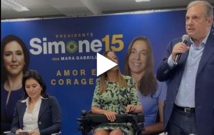 Senadora Mara Gabrilli é anunciada como vice de Simone Tebet
