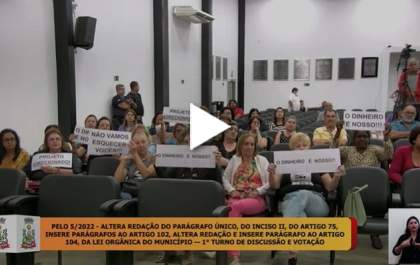 Projeto que cria regras para ocupação de cargos é adiado novamente em Birigui