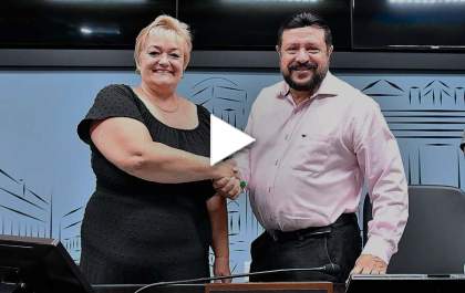 Vereadora Cristina Munhoz é eleita presidente da Câmara de Araçatuba
