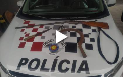 Homem usa espingarda contra PM durante cumprimento de internação compulsória
