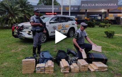Três são presos em ônibus pelo TOR transportando maconha