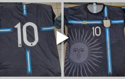 Camisa da Seleção Argentina ajuda a polícia de Birigui a identificar homem que tentou arrombar a porta do Sinbi