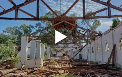 Com risco de novos desabamentos, Centro Cultural segue sem data para obras emergenciais
