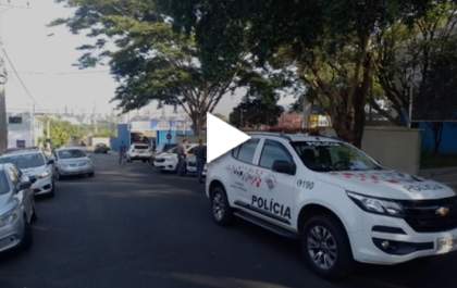Polícia apreende 2 facas com estudante de 17 anos em escola de Araçatuba