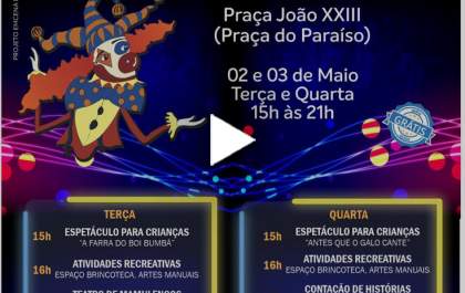 Caravana cultural 'Emcena Brasil' se apresenta em Araçatuba