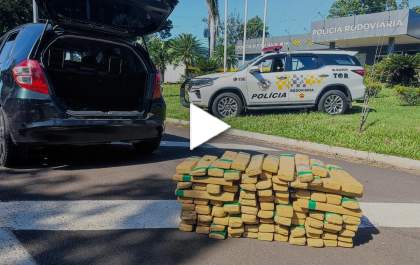 Dupla de Cidade Tiradentes é presa pelo TOR com 105 tijolos de maconha