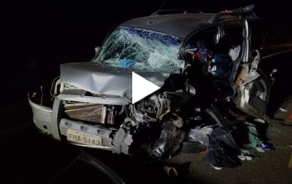 Colisão deixa 1 morto e 2 feridos em rodovia de Birigui