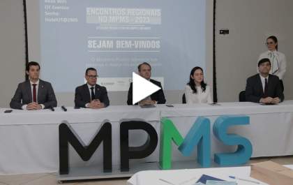 Encontro Regional Costa Leste reúne promotores de Justiça em Três Lagoas
