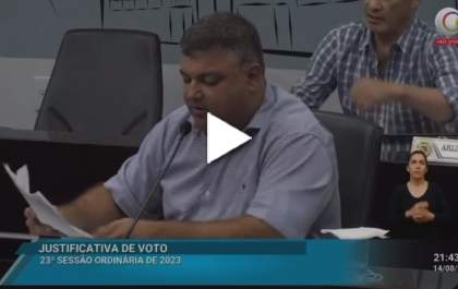 Vereador atira objeto em colega que fazia justificativa após votar contra projeto&nbsp;