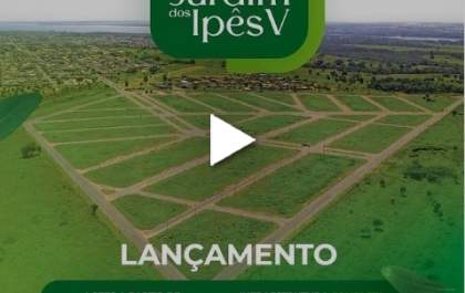 Loteamento Jardim dos Ipês V conta com infraestrutura e condições especiais em Três Lagoas