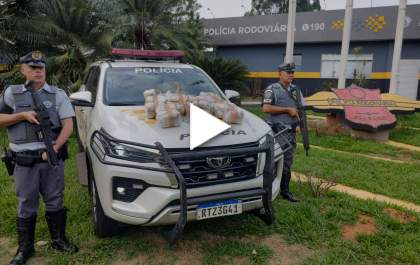 Mulher é presa na Rondon pelo TOR com 37 pacotes de skunk