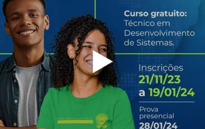 Senac tem vagas gratuitas para curso em TI