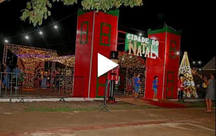 Programação de natal começa nesta terça-feira (19)