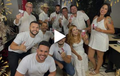 Agitta Social nos bastidores do Réveillon Agitta Cidade FM