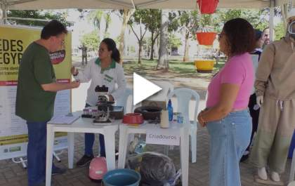 Saúde promove Ação de Mobilização e Combate ao Aedes aegypti na área central