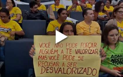 Sinted reivindica melhorias durante sessão da Câmara