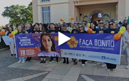 Caminhada conscientiza sobre abuso e exploração sexual infantil