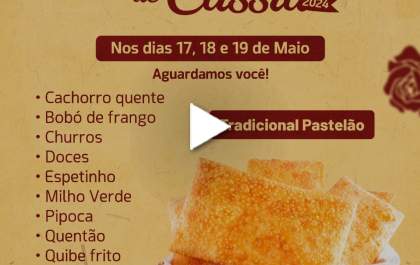 Quermesse Santa Rita de Cássia começa nesta sexta-feira (17)