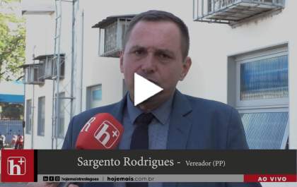 Sargento Rodrigues fala sobre possível vice-candidatura com Cassiano Maia