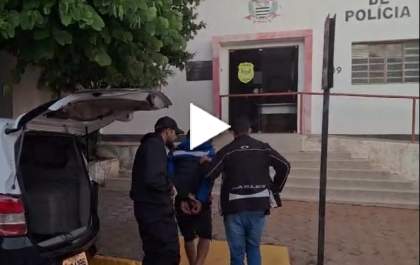 Polícia Civil de prende acusado de incendiar veículo e área de lazer