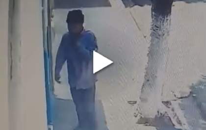 Imagens de câmera de monitoramento ajudam identificar autor de roubo em casa lotérica