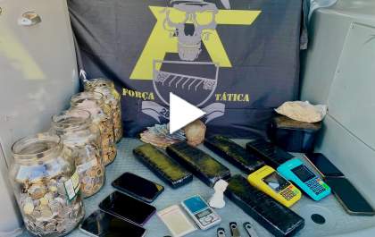 Três pessoas são presas em operação conjunta entre as polícias Militar e Civil em Castilho