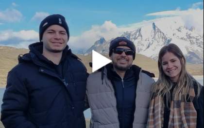 Araçatubense conclui a Meia Maratona da Patagônia com a família